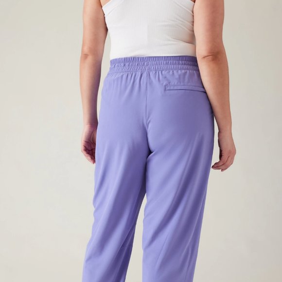 NWOT Athleta Arrival Dark Adonis Blue Pants Size 12 - Picture 4 of 16